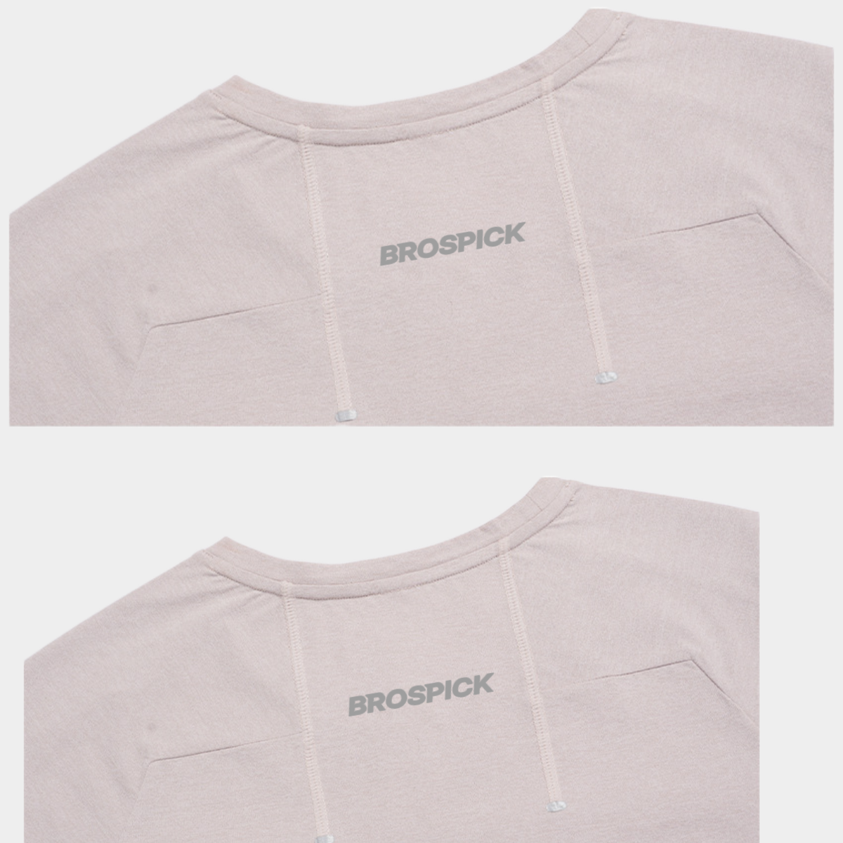 Reflective Run T-Shirt (Camel Gray) 4
