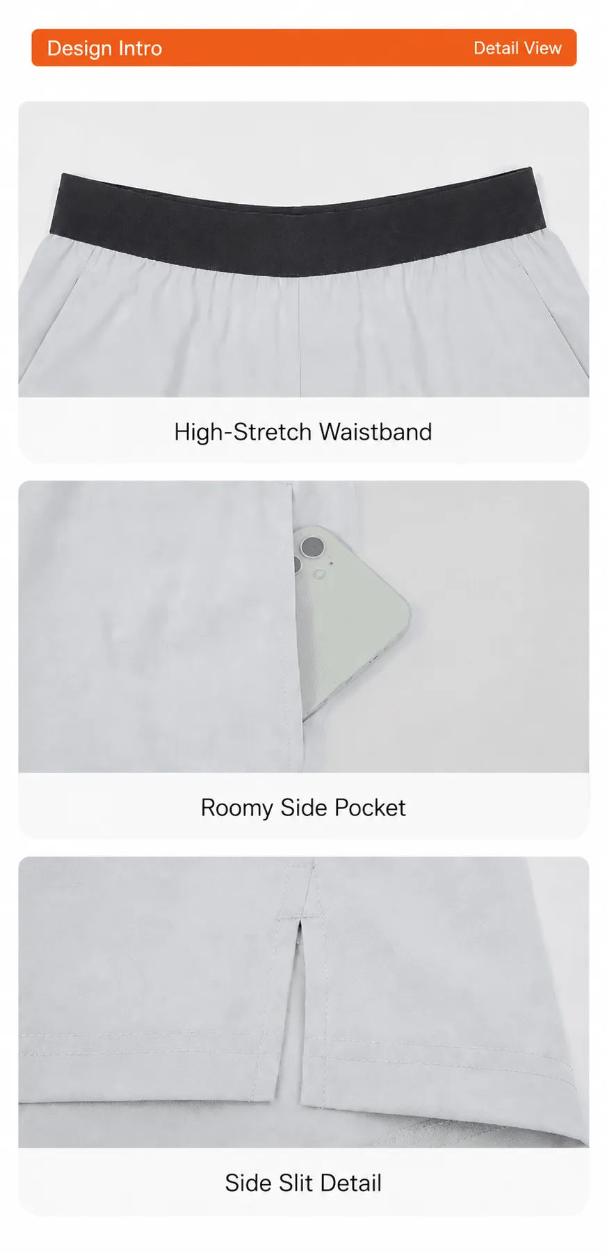 Tech Training Shorts (Black) 상세 이미지 2