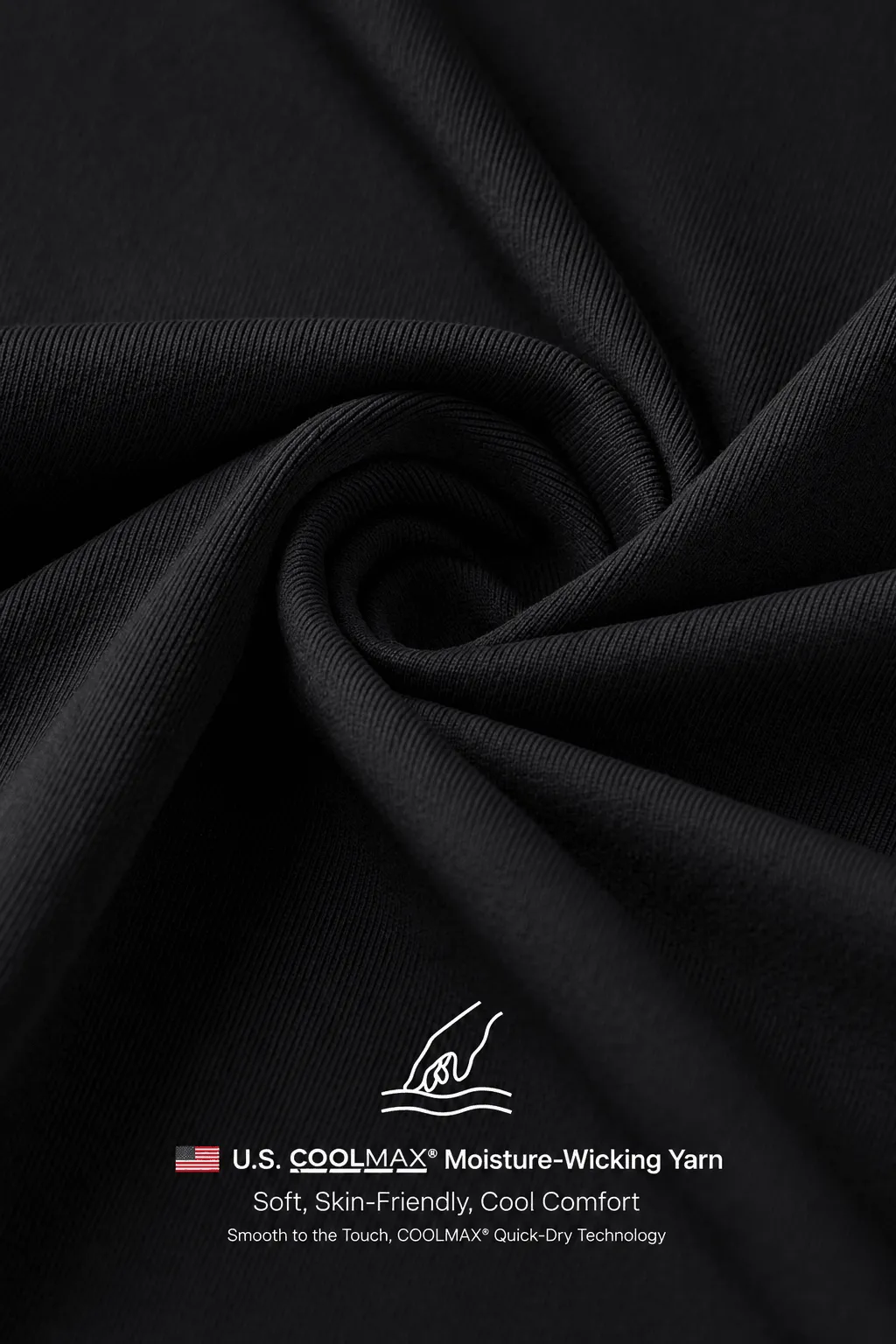 COOLMAX T-Shirt (Black) 상세 이미지 4