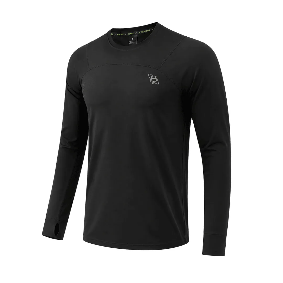 Running Long Sleeve Top (Black)