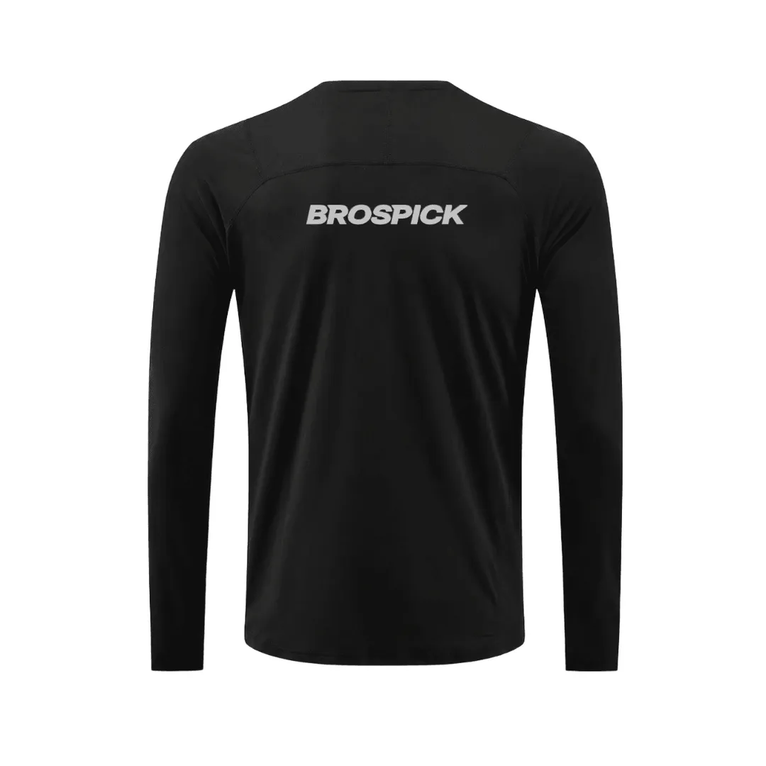 Running Long Sleeve Top (Black) 3
