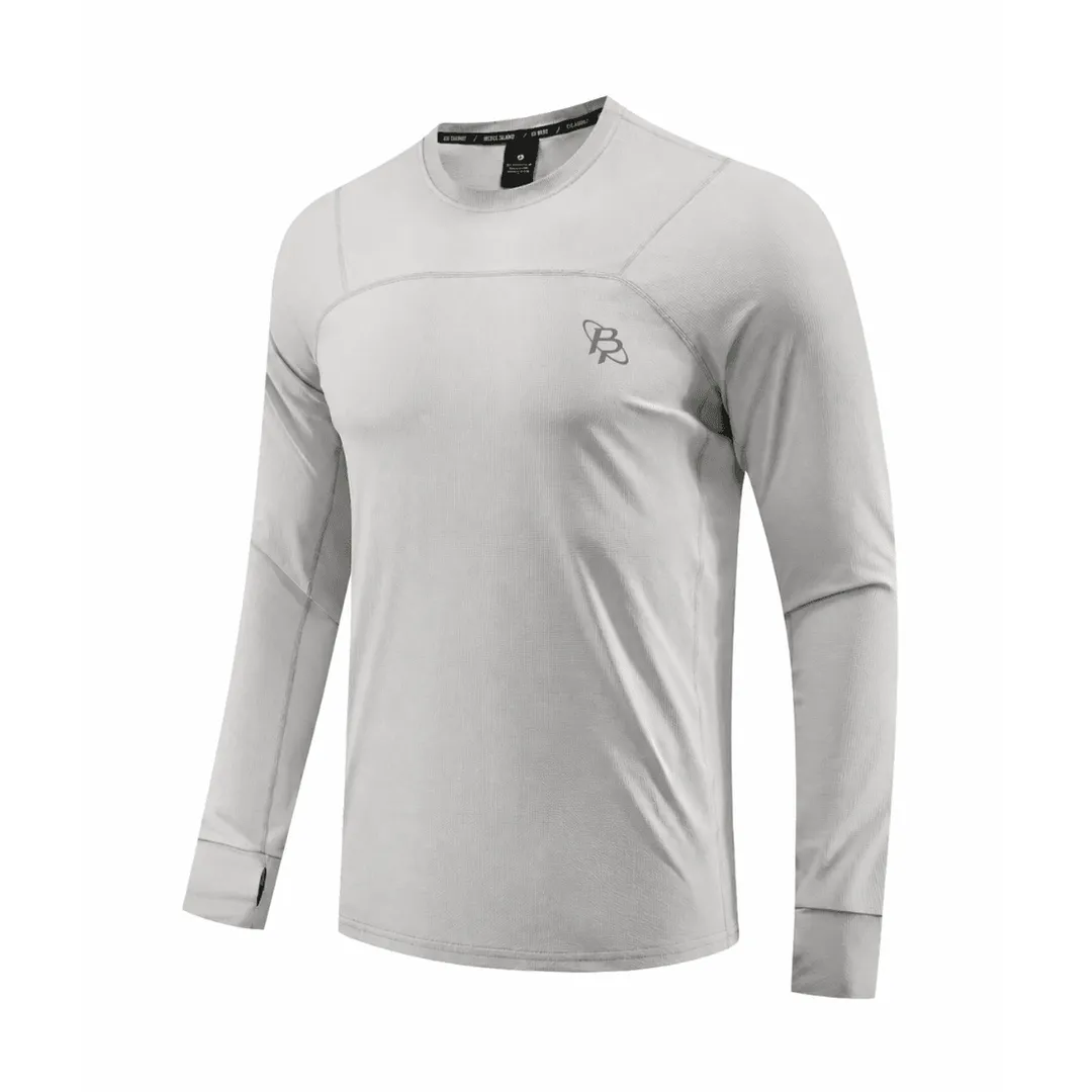 Running Long Sleeve Top (Gray)