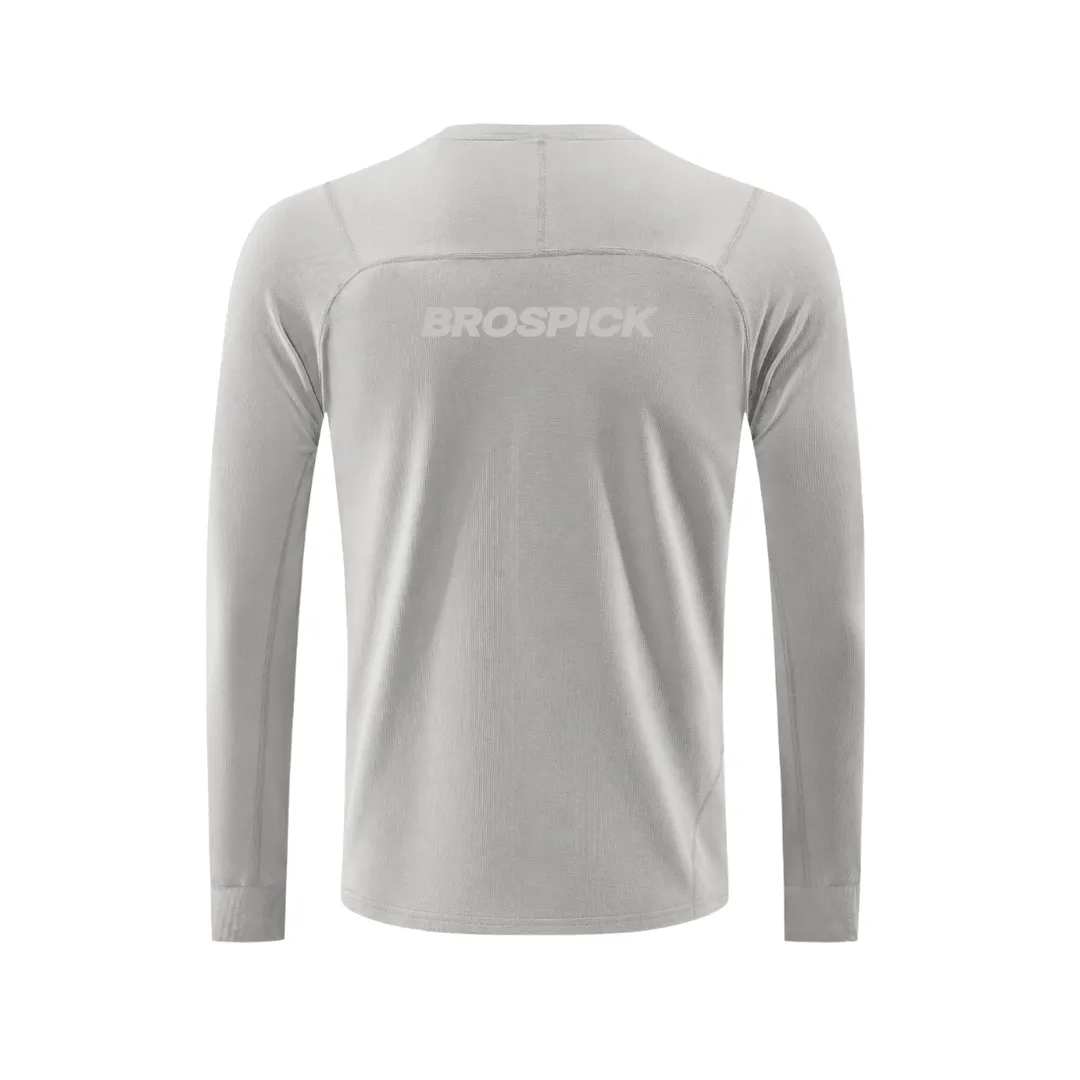 Running Long Sleeve Top (Gray) 3